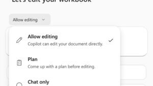 Copilot in Excel official product interface or branded cover