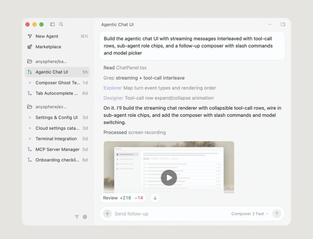 Cursor official product interface or brand cover