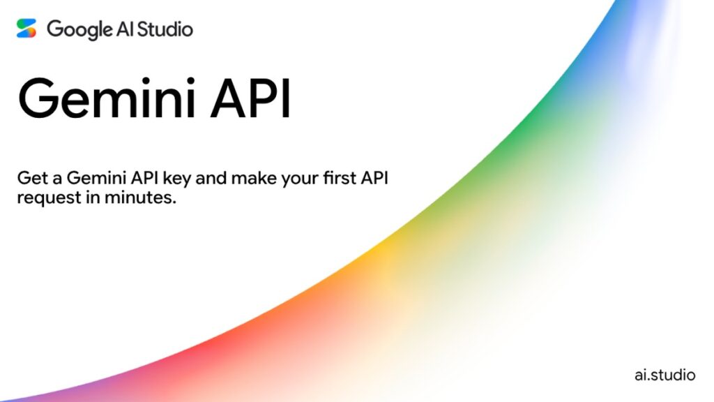 Google AI Studio official product or developer platform cover