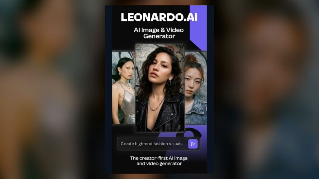 Leonardo AI official product interface or brand cover